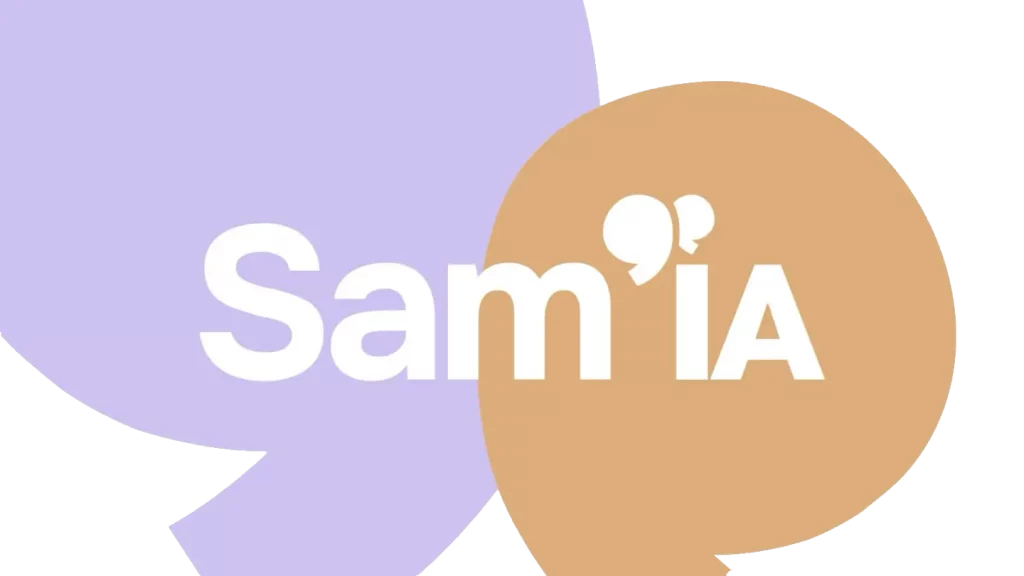 Logo du chatbot de Prépsy nommé SamIA